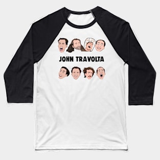 John Travolta Baseball T-Shirt